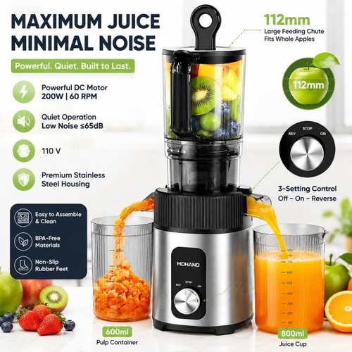 Slow juicer entsafter - juicer,