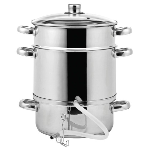 Dampfentsafter edelstahl 14l - dampfentsafter,