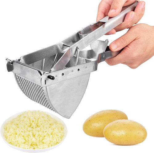 Edelstahl kartoffelpresse - edelstahl,