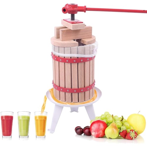 Obstpresse weinpresse holz - weinpresse, 6l